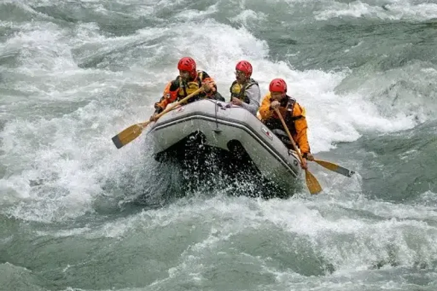 River rafting experience in northern Pakistan