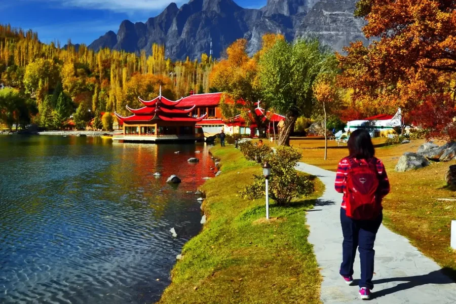 Autumn colors in Hunza Valley view 7, Gilgit-Baltistan